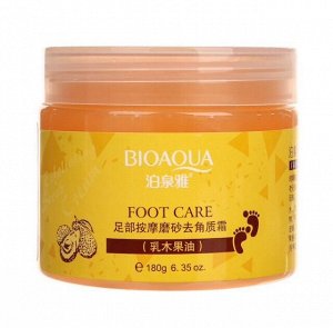 BIOAQUA Foot Care Скраб для ног с маслом Ши и авокадо