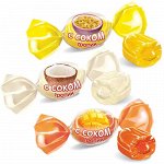 Карамель леденцовая с соком тропик 500г