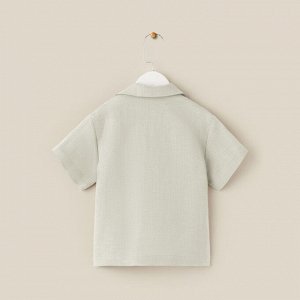 Костюм детский домашний (рубашка и шорты) SL HOME 28 (), светло-зелёный