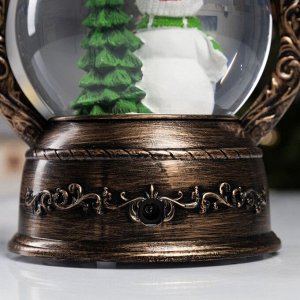 Фигура светодиодная «Снеговик» 20x14x11 см, батарейки ААx3 (не в комплекте), USB, свечение тёплое белое