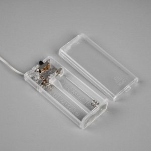 Ветка светодиодная бежевая, 56 см, 15 LED, батарейки ААх2 (не в комплекте), свечение теплое белое