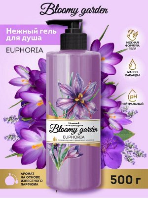 Крем-гель для душа "Весна" Bloomy Garden Euphoria, 500 г