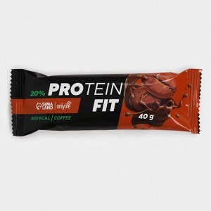 СИМА-ЛЕНД Протеиновый батончик Protein Bar, вкус: кофе, 40 г