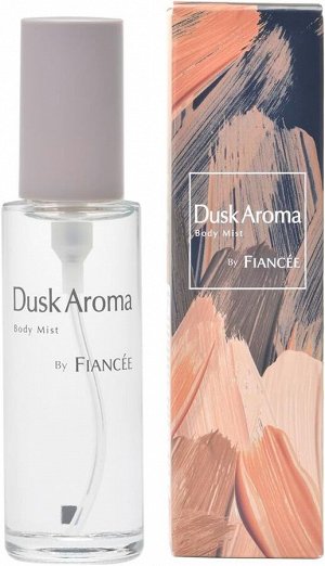 FIANCEE Body Mist Dusk Aroma - сумеречный древесно-мускусный мист с капелькой лимона юдзу