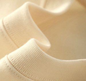 Футболка базовая, однотонная, хлопок