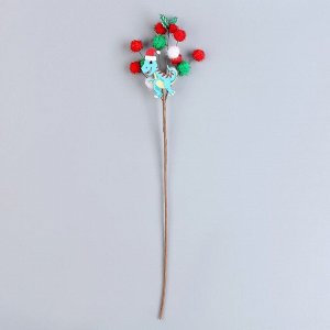 Топпер для торта «Новогодние дракончики» 40x12x1.5 см, МИКС