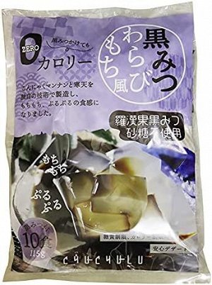 Pururun Hime Kuromitsu Warabi Mochi - низкокалорийное желе конняку
