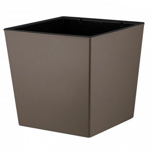 Горшок для цветов 11,6л d 250мм пластик французский платан LONDON Cube 1шт