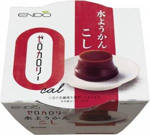 Endo Seishi Bean Zero-Calorie Sweets - низкокалорийное желе с пастой адзуки