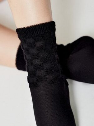23С-17СП Comfort Носки женские (Conte) махровые из хлопка с объемными рисунками 550