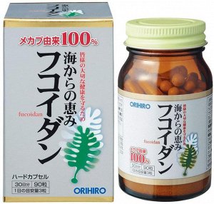 ORIHIRO Fukoidan - 100% экстракт водоросли мекабу (вакаме)