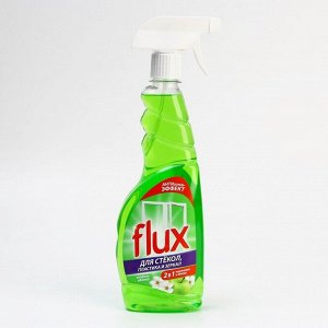 Средство для мытья стекол и зеркал, 500 мл, аромат яблока, FLUX