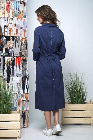 Платье Фантазия Мод 3390 синее