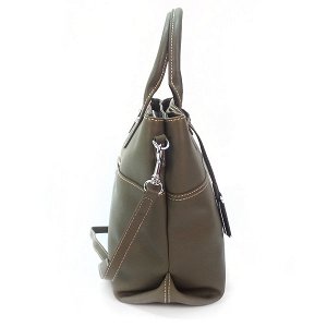 Женская сумка Borgo Antico. Кожа. P 118 khaki