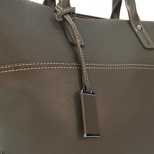 Женская сумка Borgo Antico. Кожа. P 118 khaki