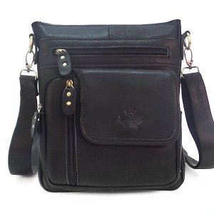 Сумка мужская Zznick. Кожа. 2306 black