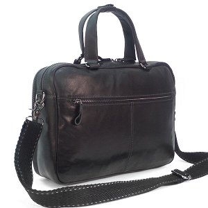 Мужская сумка Borgo Antico. Кожа. 2048/6148A black BA