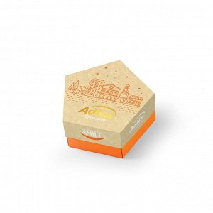 Конфеты из пашмалы с миндалем в шоколадной глазури в упаковке Star Box  Adlin  150 г