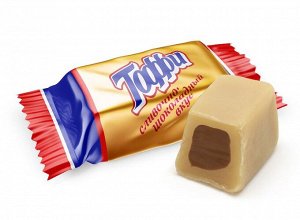 Тоффи сливочно-шоколадный вкус (флоупак) конфеты неглаз. 1кг/сливочные