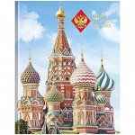 Дневник 1-11 кл. 48л. (твердый) Российского школьника, полноцв.печать, ляссе, гл.ламинация, тиснение