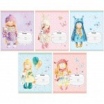 Тетрадь 12л., линия ArtSpace &quot;Персонажи. Lovely dolls&quot;