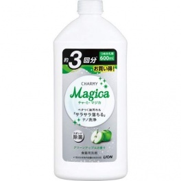 Средство для мытья посуды "Charmy Magica+" (концентрированное, 
аромат зеленых яблок) 570 мл / 15