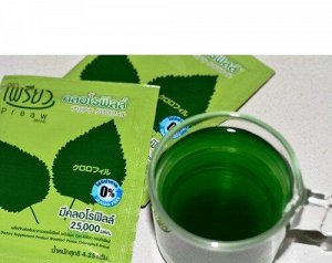 Preaw Instant Chlorophyll Dietary Supplement Powder