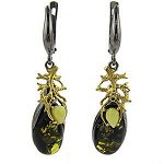 Серебряные серьги, 925 проба