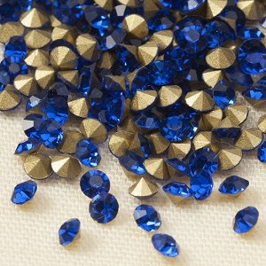 Стразы ювелирные, хрусталь, цвет королевский синий, ss5 (1.8мм)