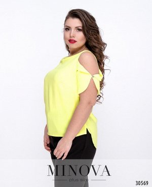 Блуза №4087-желтый