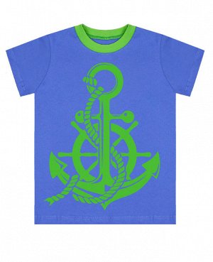 Светло-синяя футболка для мальчика Цвет: светло-синий