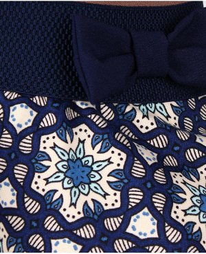 Синяя школьная юбка для девочки Цвет: синий