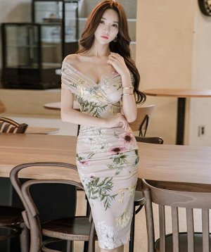 Платье-футляр Корея