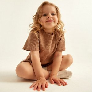 Пижама детская SL HOME 28 (), цвет кофейный