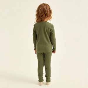 Пижама детская SL HOME 34 (), оливковая
