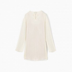 Платье женское с подкладом MINAKU: Casual Collection, белое