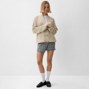 Кардиган на пуговицах женский MINAKU: Casual Collection, бежевый