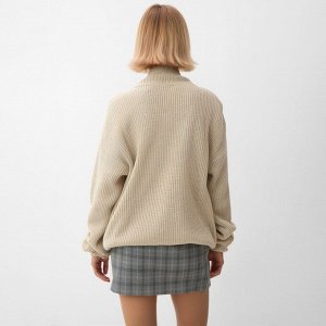 Кардиган на пуговицах женский MINAKU: Casual Collection, бежевый