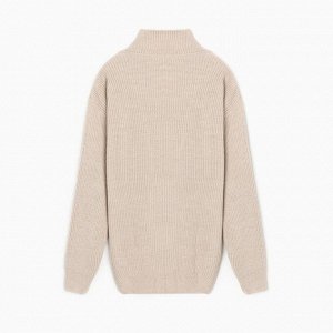 Кардиган на пуговицах женский MINAKU: Casual Collection, бежевый
