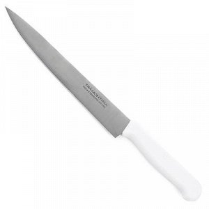 "Tramontina" Нож кухонный 200мм белая пластмассовая ручка (К