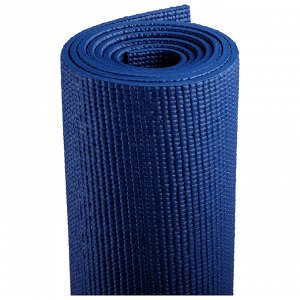 Коврик для йоги 173 ? 61 ? 0,5 см, цвет тёмно-синий