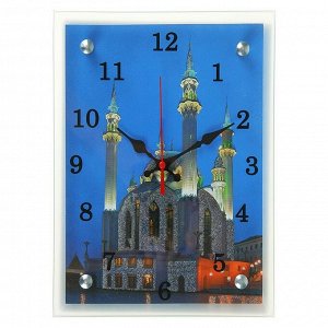 Часы настенные, серия: Город, "Мусульманские", 20х25  см, в ассортименте