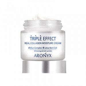 MEDI FLOWER Коллагеновый крем тройного действия Aronyx Triple Effect Real Collagen Moisture Cream