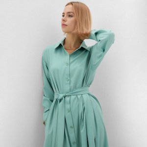 Платье женское MINAKU: Casual collection, цвет зелёный