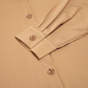 Платье женское MINAKU: Casual collection, цвет бежевый