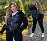 Костюм женский Двойка спортивный большие размеры