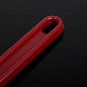 Лопатка силиконовая, 40?7?1 см, ручка красная