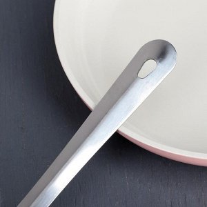Вилка для мяса Доляна «Стил», ручная полировка, h=35 см, цвет серебряный