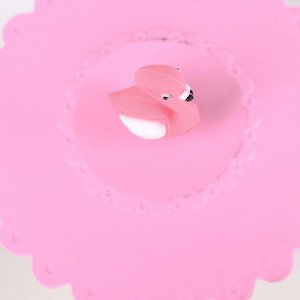 Крышка-непроливайка Доляна «Фламинго», d=11 см, цвет МИКС