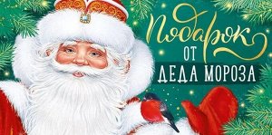 Конверт для денег "Подарок от Деда Мороза"
